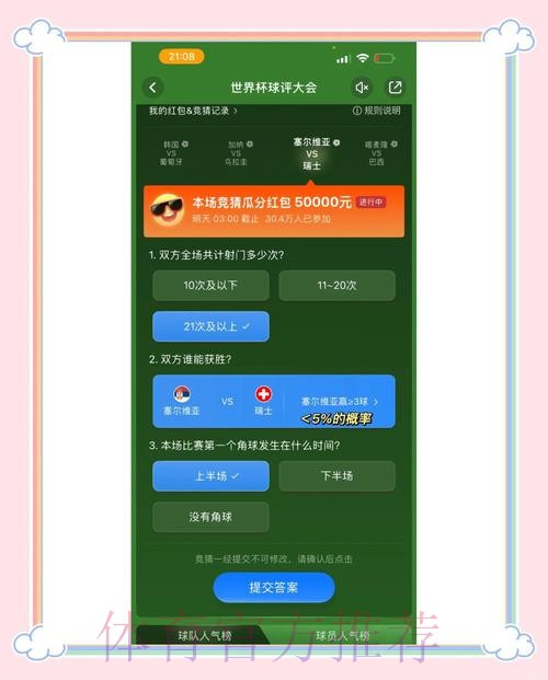 世界杯竞猜精选：全站稳定性最高的平台推荐